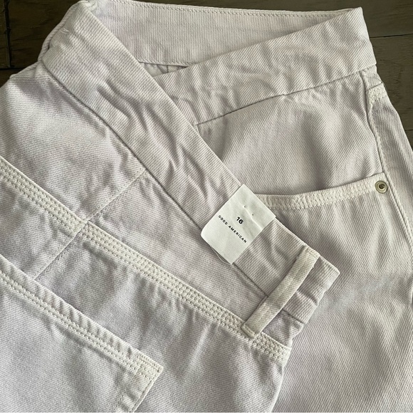 - Good American lavender straight leg jeans - Picture 5 of 5